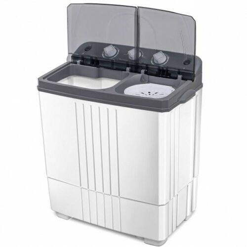 Twin-Tub Portable Mini Washing Machine  - Lot 673