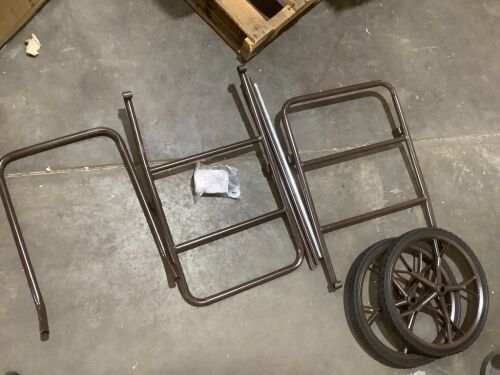 Folding Deer Game Cart Utility Dolly, 500 Lbs Capacity - Lot 943
