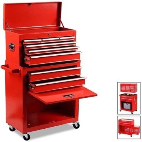 Rolling Tool Chest & Cabinet Combo - Lot 65
