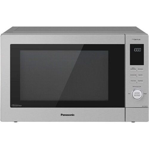 Panasonic Home Chef 4-in-1 Microwave Oven with Air Fryer, Convection Bake, FlashXpress Broiler, Inverter, 1000 Watt, Stainless Steel, 1.2 Cu.Ft - Lot 85