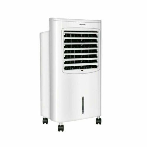 Elecwish Portable Air Conditioner Fan, Evaporative Cooler W/Remote Control, 12 Timer 4 Modes & 3 Speed Low Noise with 8 L Water Tank  - Lot 183
