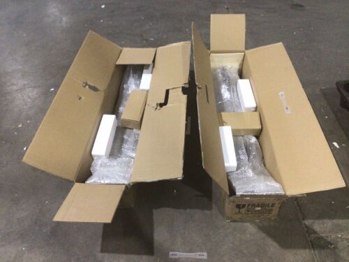Lot of (2) Brushed Nickel Shower Panel Systems - Lot 253