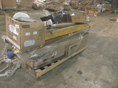 Pallet of E-Commerce Returns - Items May Be New, Damaged, Incomplete - Lot 396