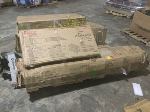 Pallet of Uninspected Storkcraft Furniture  - Lot 397