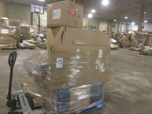 Pallet of E-Commerce Returns - Items May Be New, Damaged, Incomplete - Lot 407