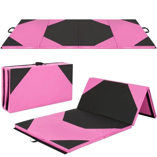 8x4ft 4-Panel Foam Folding Exercise Mat  - Lot 575