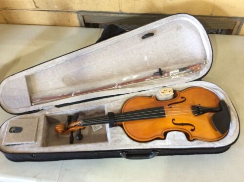 Violin with Case  - Lot 588