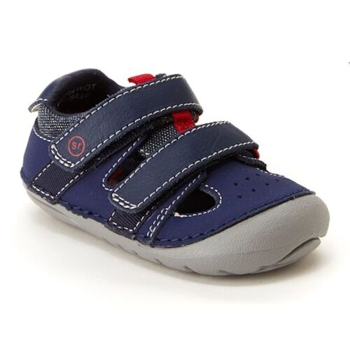 Little Kid's Stride Rite Soft Motion Elijah Navy, Size 3.5M - Lot 612