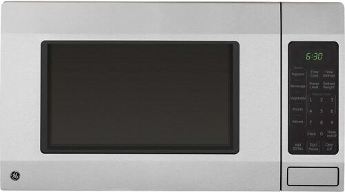 GE 1.6 Cu. Ft. Stainless Steel Countertop Microwave - Lot 816