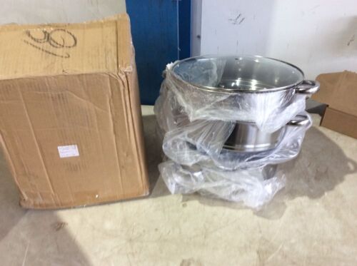 Stainless Steel Steamer Pot - Lot 837