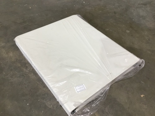 6ft Portable Folding Plastic Dining Table w/ Handle, Lock  - Lot 843