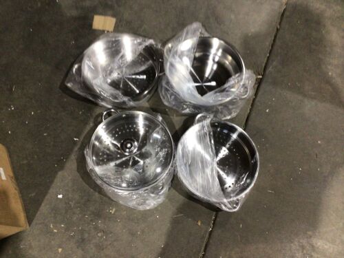 Lot of (2) Stainless Steel Steamer Pots - Lot 950