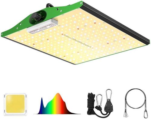 VIPARSPECTRA P1000 Full Spectrum Dimmable LED Grow Light, 2x2ft Coverage - Lot 1027