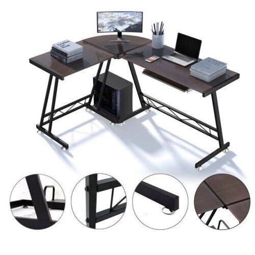 Odema L-Shaped Interchangeable Gaming Desk  - Lot 1081