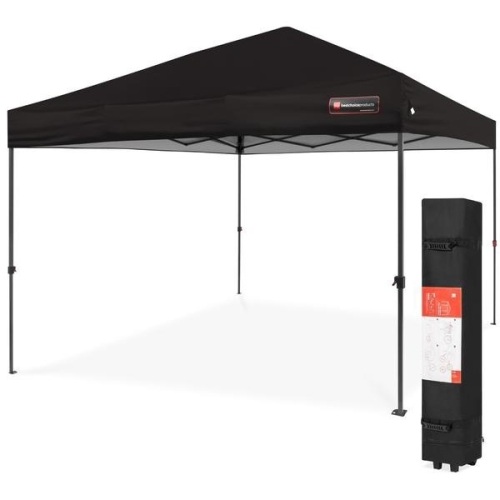 One-Person Setup Instant Pop Up Canopy w/ Wheeled Bag - 10x10ft. Appears New - Lot 124
