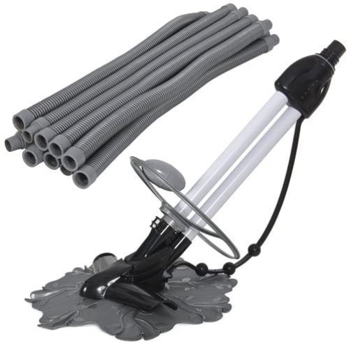 Best Choice Products Automatic Swimming Pool Cleaner Vacuum Auto Inground Hover Climb Wall 33ft Hose, Grey. Appears New.  - Lot 143