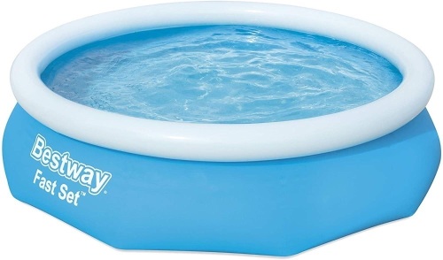 Bestway Round Kids Inflatable Paddling Pool, Fast Set, 10 ft. Appears New - Lot 264