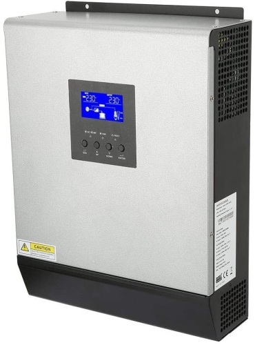 Solar Charge Controller 24V 2400W, Hybrid Pure Sine Wave Inverter 2400W 50A 3KVA Charge Controller. $510 Retail Value! Appears New - Lot 269