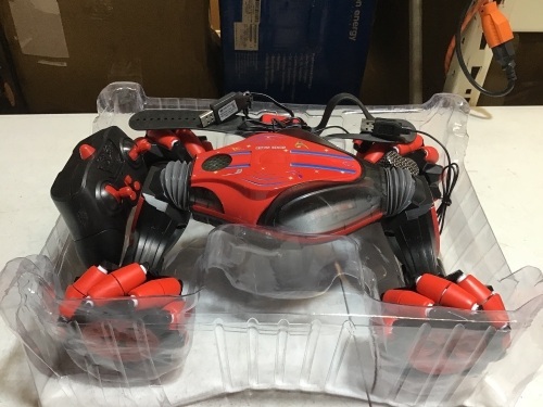 Air Gesture Stunt Car, Red, Powers On/Not Tested Further  - E-Comm Return, Appears New  - Lot 348