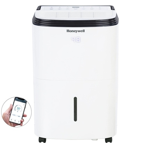 Honeywell Smart 70-Pint Energy Star Dehumidifier With Wifi Connectivity, Alexa Control For Larger Rooms Up To 4000 Sq. Ft. - Appears New - Lot 415