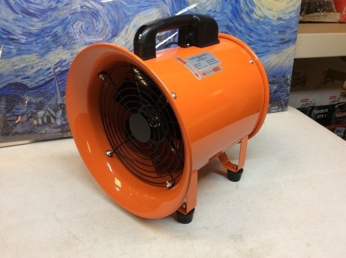 Portable Blower, 10", 110-120V. Appears New. Tested/Works - Lot 417