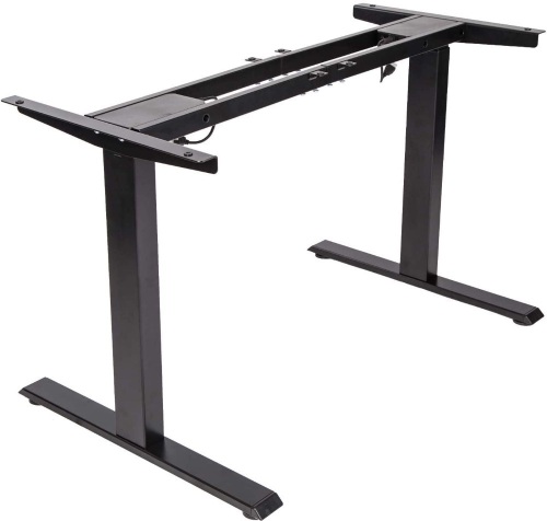 TOPSKY Dual Motor Electric Adjustable Standing Computer Desk Frame, Frame ONLY - New  - Lot 482