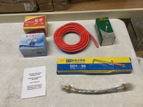 Portable Torch Kit. New - Lot 484