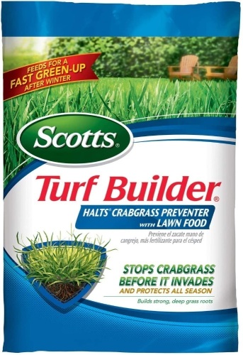 Scotts Turf Builder Halts Crabgrass Preventer with Lawn Food, 15,000 sq. ft. - Lot 488