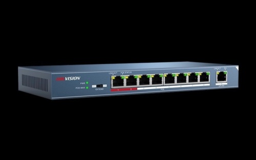 Hikvision 8-Port 100 Mbps Unmanaged PoE Switch. NEW - Lot 490