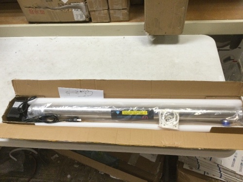55-Watt Whole House Ultraviolet Water Sterilizer. Appears New - Lot 497