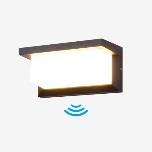Lot of (2) Motion Sensor Wall Light 18W Exterior Lighting Fixtures. Appear New - Lot 621
