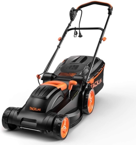 TACKLIFE Lawn Mower, 14 Inch Electric Lawn Mower, 6 Cutting Heights (0.98''-2.95''), Single Lever Adjustable. Appears New - Lot 637