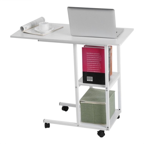 Over Bed/Sofa Rolling Laptop Table - Appears New   - Lot 668