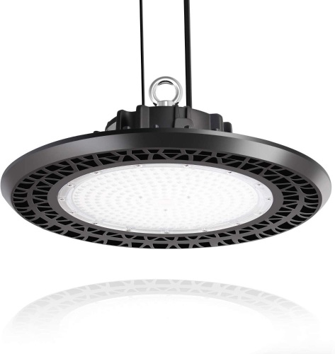 LED High Bay Light Fixture 150W AC277-480V 21000LM UFO High Bay Lighting 650W HID/HPS Replacement 5000K IP65 1-10V Dimmable. NEW - Lot 670