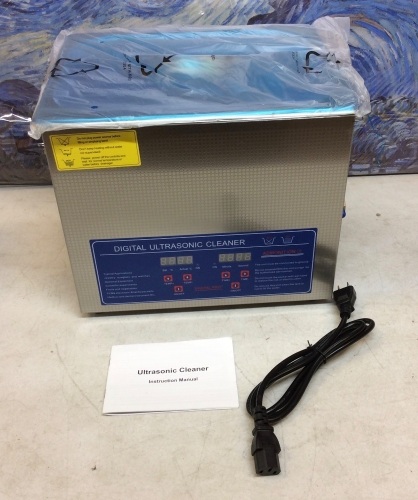 Digital Ultrasonic Cleaner, PS-40A - Appears New, Powers On - Lot 690