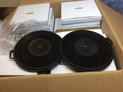 Case of (64) 2ct CIARRA Range Hood Carbon Filters for Ductless Ventilation - Appear New - Lot 749