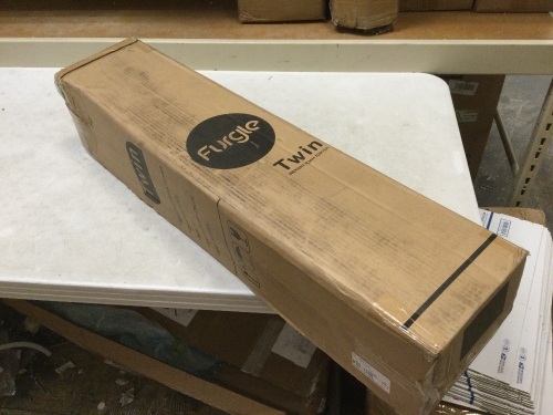 Furgle 3'' Gel Memory Foam Mattress Topper, Twin. NEW - Lot 801