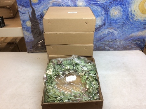 Lot of (6) Artificial Greenery Wreaths - New - Lot 806