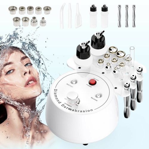 3-1 Mini Diamond Microdermabrasion Dermabrasion Facial Vacuum Spray Peel Machine. NEW - Lot 828