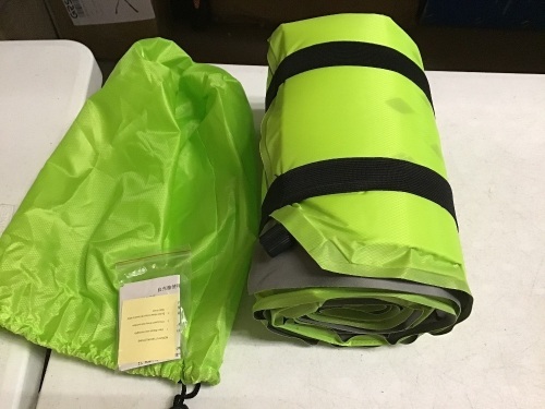 Self Inflating Sleeping Mat for Backpacking/Camping - Unknown Condition - Lot 830