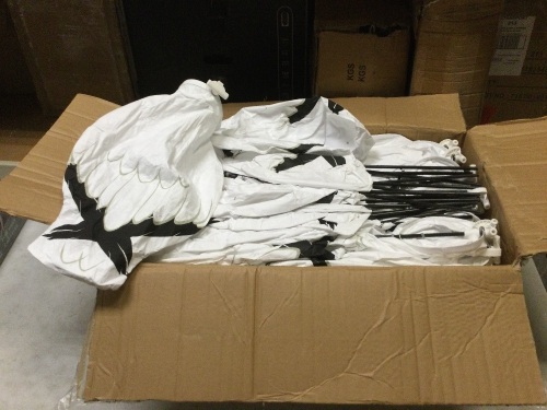 Large Quantity of SkyFly Snow Goose Windsock Decoys. NEW - Lot 833