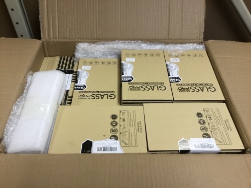 Box of Glass Screen Pro Premium Tempered Glass Screen Protectors for Nintendo Switch, Fits Dockable Cases - Appear New - Lot 838