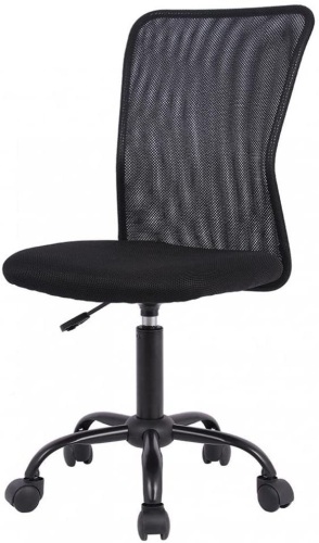 Ergonomic Mesh Office Chair Adjustable Stool Back Support - New - Lot 852