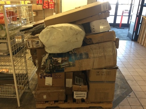 Pallet of Salvage Items. Will Contain Broken and Incomplete Items.   - Lot 881