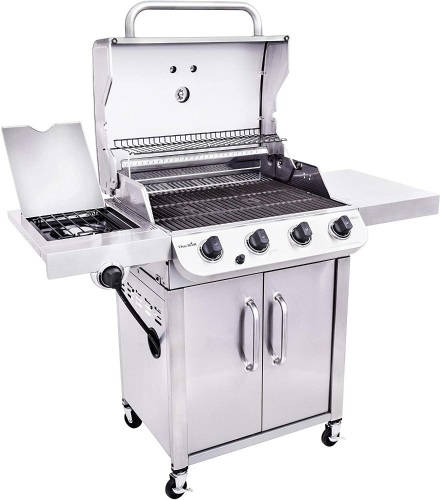 Char-Broil 463375919 Performance Stainless Steel 4-Burner Cabinet Style Liquid Propane Gas Grill. Appears New - Lot 27