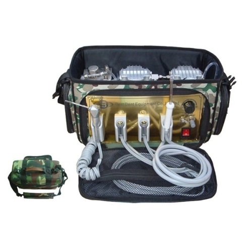 Portable Dental Treatment Unit BD-401 PT. Appears New. Bag is Black - Lot 36