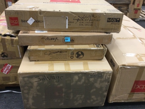 Pallet of BCP Salvage, Presorted Items Will Be Broken, Damaged and Have Missing Pieces - Lot 84