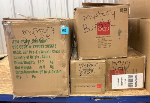 Lot of (4) BCP Mystery Bundle - Lot 93