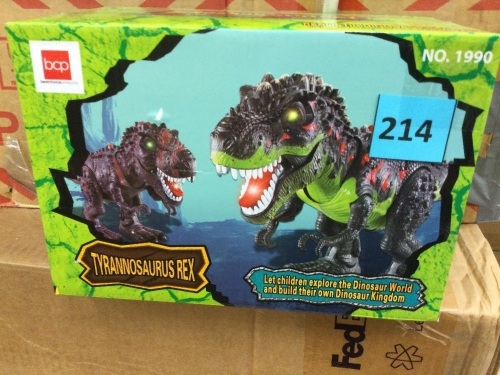 Kids Walking Tyrannosaurus Rex Dinosaur Toy - Lot 214