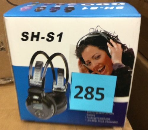 SH-S1 Wireless Headphones - Lot 285